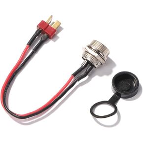 10 Inch Electric Scooter Part Port Power Charging Cable Plug for Replacement Accessories Battery Chargers