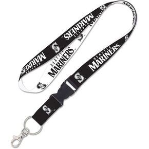 Seattle Mariners Lanyard w/detachable buckle 1"