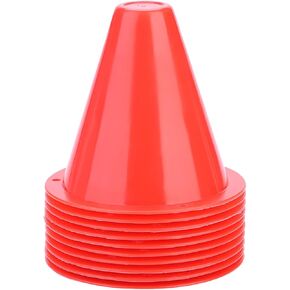 Mini Soccer Cones, 10Pcs Cones for Soccer Practice, 3.5 Inch Mini Agility Training Cones for Soccer, Skating, Football, Basketball, Indoor and Outdoor Games