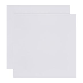2pcs White PVC Foam Board Square Craft Foam 11.8"x11.8" Foam PVC Sheet Poster Board Lightweight Rigid Mount Board for Signboards Displays Crafts Modelling Art Framing Screen Printing