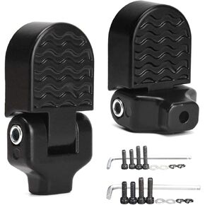 1 Pair Mini Bicycle Rear Pedals Folding Rear Seat Footrest Pedals Cycling Accessories for Mountain Bike,Folding Bicycle