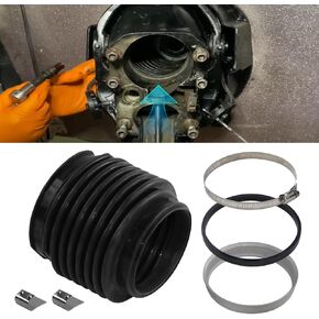 RULLINE 816431A1 Universal U-Joint Bellows Compatible with MerCruiser Alpha 1 Gen 2 and Vazer 1991 and up Stern Drives Sierra 18-2747 GLM 89180 Mallory 9-72704