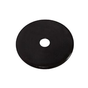 Wulankd 100 Pack 1/4" ID x 1-1/4" OD Fender Washers, Black Oxide, 18-8(304) Stainless Steel, Washers for 1/4" Screws & Bolts