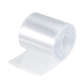 MECCANIXITY Battery Wrap PVC Heat Shrink Tubing 38mm Dia 60mm Flat 6m Clear Good Insulation for Battery Pack