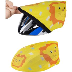 SANDIAN, Kids Bike Helmet Covers, Toddler & Child Helmet Cover, One Size Stretch Fits, All Half-Face Helmet Sizes, Bicycle, Skateboard, Inland Skate, Ski, All Children