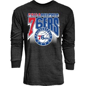 Blue 84 NBA Officially Licensed Tri-Blend Long Sleeve T-Shirt Starters Black