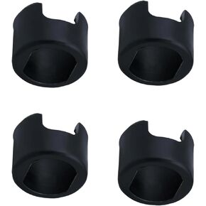 POLISI3D 4pcs Silicone Sock Cover Replacement Compatible with Ceramic Heater Core RapidChange REVO Hotends and Extruders, BIQU H2 V2S REVO Extruder 3D Printer Accessories (Silicone Socks)