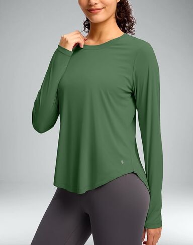 Soothfeel Women's UPF 50+ Sun Shirts Long Sleeve SPF UV Protection Rash Guard Lightweight Quick Dry Hiking Workout Tops in Kuwait