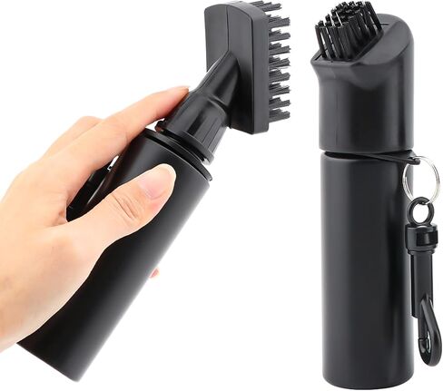 2PCS Golf Club Cleaner ، Splash Caddy ، فرشاة قابلة للسحب مع فرشاة الجولف مع رأس خبز النايلون - نطاق تنظيف واسع - أنبوب تخزين الماء المقاوم للتسرب - زجاجة ضغط لسهولة التنظيف in Kuwait