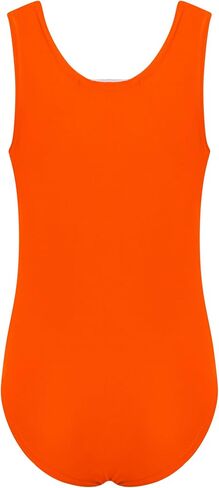 Loxdonz Girls Ballet Sleeveless Leotard Tank top – Soft, Stretchy, Breathable Leotard for Dance, Gymnastics Bodysuit in Saudi Arabia