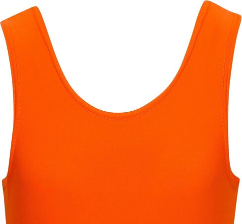 Loxdonz Girls Ballet Sleeveless Leotard Tank top – Soft, Stretchy, Breathable Leotard for Dance, Gymnastics Bodysuit in Saudi Arabia