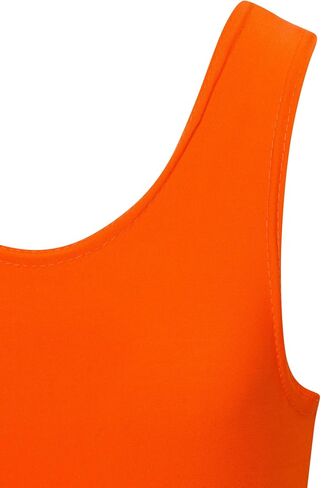 Loxdonz Girls Ballet Sleeveless Leotard Tank top – Soft, Stretchy, Breathable Leotard for Dance, Gymnastics Bodysuit in Saudi Arabia