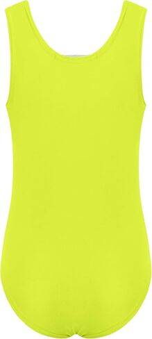 Loxdonz Girls Ballet Sleeveless Leotard Tank top – Soft, Stretchy, Breathable Leotard for Dance, Gymnastics Bodysuit in Saudi Arabia