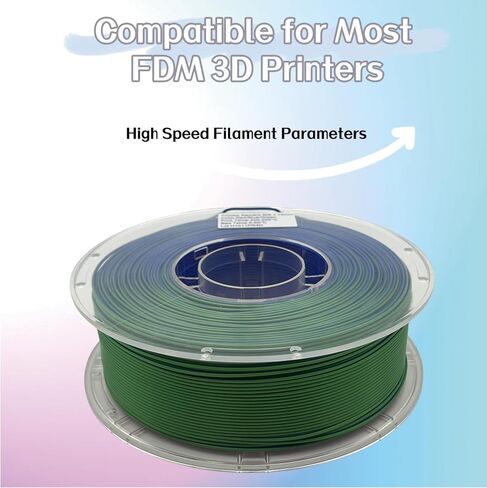 Silk Dual Color PLA 3D Printer Filament 1.75mm +/- 0.03mm 3D Printer Filament Spool Filament Bundle 1kg(2.2lbs) for Most FDM Machine and 3D Pen(Black/Red) in Saudi Arabia