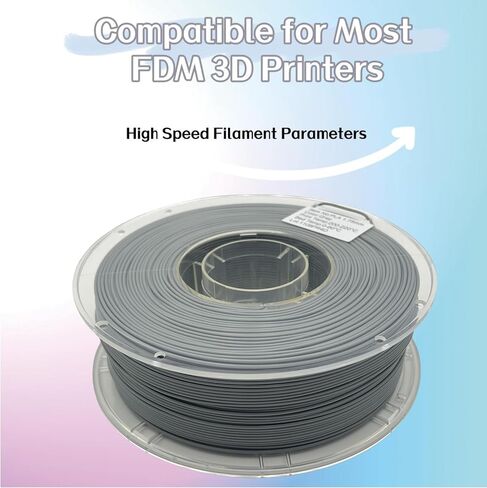 Silk Dual Color PLA 3D Printer Filament 1.75mm +/- 0.03mm 3D Printer Filament Spool Filament Bundle 1kg(2.2lbs) for Most FDM Machine and 3D Pen(Black/Red) in Saudi Arabia
