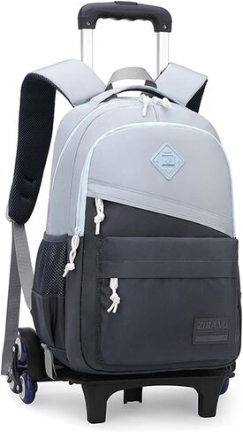 Rolling Backpack,Backpack with wheels,Capacity Wheeled Backpack for Boys,Roller Backpack for Kids in Saudi Arabia