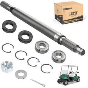 10L0L EZGO TXT Rear Wheel Axle Shaft Passenger Side Replaces OEM #20377G12,Fits TXT Golf Cart Electric 1994-Up