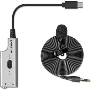 Samson LMU1 Low-Profile Lavalier Microphone with USB Adapter