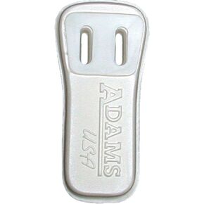 ADAMS USA Tuff-Lite Slotted Football Spine Pad White, One Size