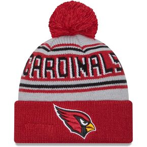 New Era Men's NFL Retro Joe Main Cuffed Knit Hat with Pom