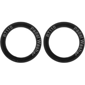 2Pcs Bike Pedal Washers Alloy Road Bike Pedal Washers Extended Pedal Gasket