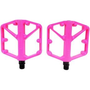 Mountain Bike Pedals, Bicycle Flat Pedals Aluminum Sealed Bearing Lightweight Platform for Road Mountain MTB Bike
