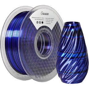 Wood Filament PLA, 3D Printer Filament 1.75 mm, Realistic Wood-Like, Natural Texture, More Than 30% Wood Fiber, for All FDM Printers, Wood Like - Walnut Wood, 1kg(2.2lbs)/Spool