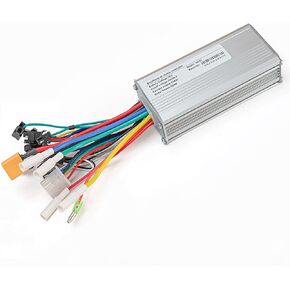 36/48V 500W Brushless Motor Controller for Dc Brushless Motor Speed Controller for Electric Scooter Controller Replacement Brushless Dc Motor Controller for Power Off Brake/Hall Electronic Brake