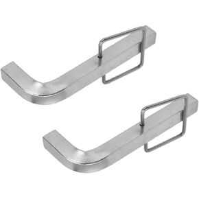 Cyrank Snap L Pin for Equalizer Hitch, Snap L Pins with Integrated Snap Clips for Weight Distribution Hitches for Equalizer Type Clip Steel Snap L Pins Equalizer for Weight Distribution Hitches