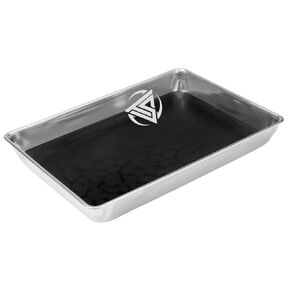 ARTLAB-Aluminum Lab Dissecting Pan with Wax Dissection Trays 11 L X 7 W X 1.5 H inches Biological Equipment for Dissection Use (1)