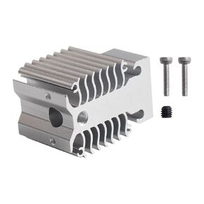 3D Printer Accessories,Fast Cooling Block for Creality Series Extruder Hotend HeatSink,Aluminum Heat Sink Replacement for Ender 3 V3 KE and Ender 3 V3 SE Print Head Heating Block Kit (Ender 3 V3 KE)