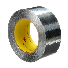 3M Aluminum Foil Tape 425, Silver, 19 mm x 55 m, 4.6 mil