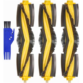 Pack of 3 Brushes Compatible with DEEBOT OZMO T8 AIVI/ T8/ N8 Pro/ N8 Pro plus/N8/N8+ 920 950 T5 N7 Yeedi vac - Vacuum Cleaner Replacement Parts