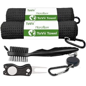 ToVii Golf Putting Mat Indoor Putting Green with Ball Return
