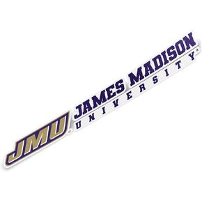 Desert Cactus James Madison University JMU Dukes Name Logo Vinyl Decal Laptop Water Bottle Car Scrapbook (8 Inch Sticker)