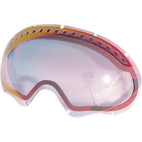 Replacement Lens compatible with Oakley Snow Goggles Interchangeable Lens Mirror Lens A FRAME 1.0 Ruby Clear