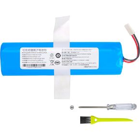 3400mAh Replacement Battery for ILIFE V3s Pro, V3, V5s Pro, V5x, V50, V8s, X750, V40 Robotic Vacuum Cleaner, 18650B4-4S1P-AGX-2, AT5186033510,M26-4S1P-AGX-2 14.4V