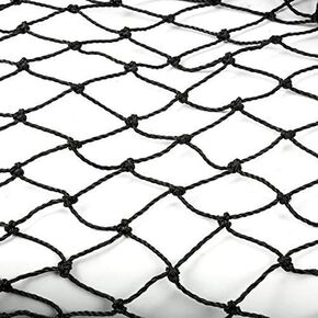 Amarine Made Baseball Backstop Net，Soccer Ball Hitting Netting，Heavy Duty Sports Netting，Soccer Backstop Net，Sports Netting for Backyard，Nylon Baseball Backstop Net 10x10ft