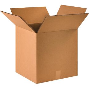 Partners Brand PHD161616DW Double Wall Boxes, 16"L x 16"W x 16"H, Kraft (Pack of 15)