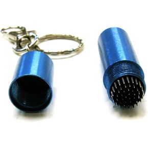 Pool Cue - Billiard Stick Tip Tool Pick w/Key Chain Choose Silver, Red or Blue