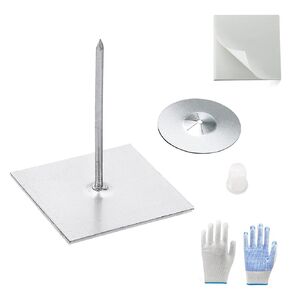 100 Set Insulation Pins，1.5 Inch Self Locking Washers Round,Insulation Stick Pins,Insulation Pins,for Wall and Ceiling