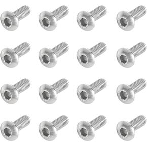 PATIKIL Scooter Fixed Screw, 18 Pcs Replacement Bottom Battery Cover Screws Replace Parts Accessories for M365 Electric Scooters, Silver