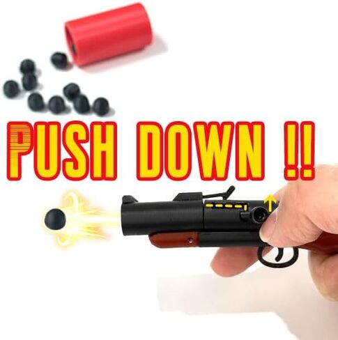 Mini Gun Keychain Accessories,Cool Pistol keychain with bullets,Gifts for Dad, Couple, Boyfriend, Lovers in Saudi Arabia