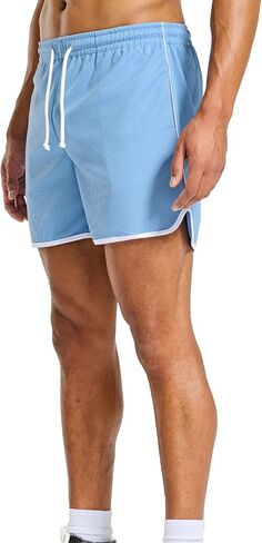 Men's Golden Era Gym Shorts 5" with Pockets in Saudi Arabia