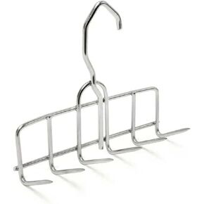 The Sausage Maker® Bacon Hanger 6-Prong Meat Hooks SUS304 Stainless Steel, Heavy Duty Butcher’s Hook Accessories For Meat Smoking, Processing, Drying, Grilling, BBQ, 6.5" W x 5.8" H