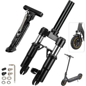 ulip Front Suspension Kit-Shock Absorber with Adjustable Kickstand Parking Stand Accessories for Segway Ninebot Max G30 G30LP G30E G30D Electric Scooters.