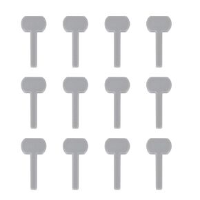 12 PCS Anti-Wobble Inserts Compatible with Dewalt Toughsystem 2.0 Tool Storage Drawer Boxes Accessories (Grey)