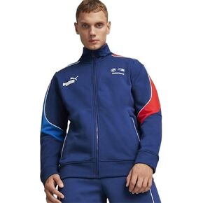 PUMA Men's Standard BMW M Motorsport MT7 Track Jacket, Pro Blue-M Color-SS24
