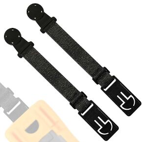 2pcs Magnetic Strap Kit, Hanging Loop Strap Magnet Hanger Kit Hanging Kit Accessories for Fluke Digital Multimeter (Black)