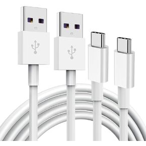 2-Pack Car Charger CarPlay Cable Cord for iPhone 16 15 Pro, USB A to Type C Cable for Car for iPhone 16 15 USB C Charger Car CarPlay Charging Cable, iPhone 16 Max/Plus iPad 10, iPad Pro Charger Cord